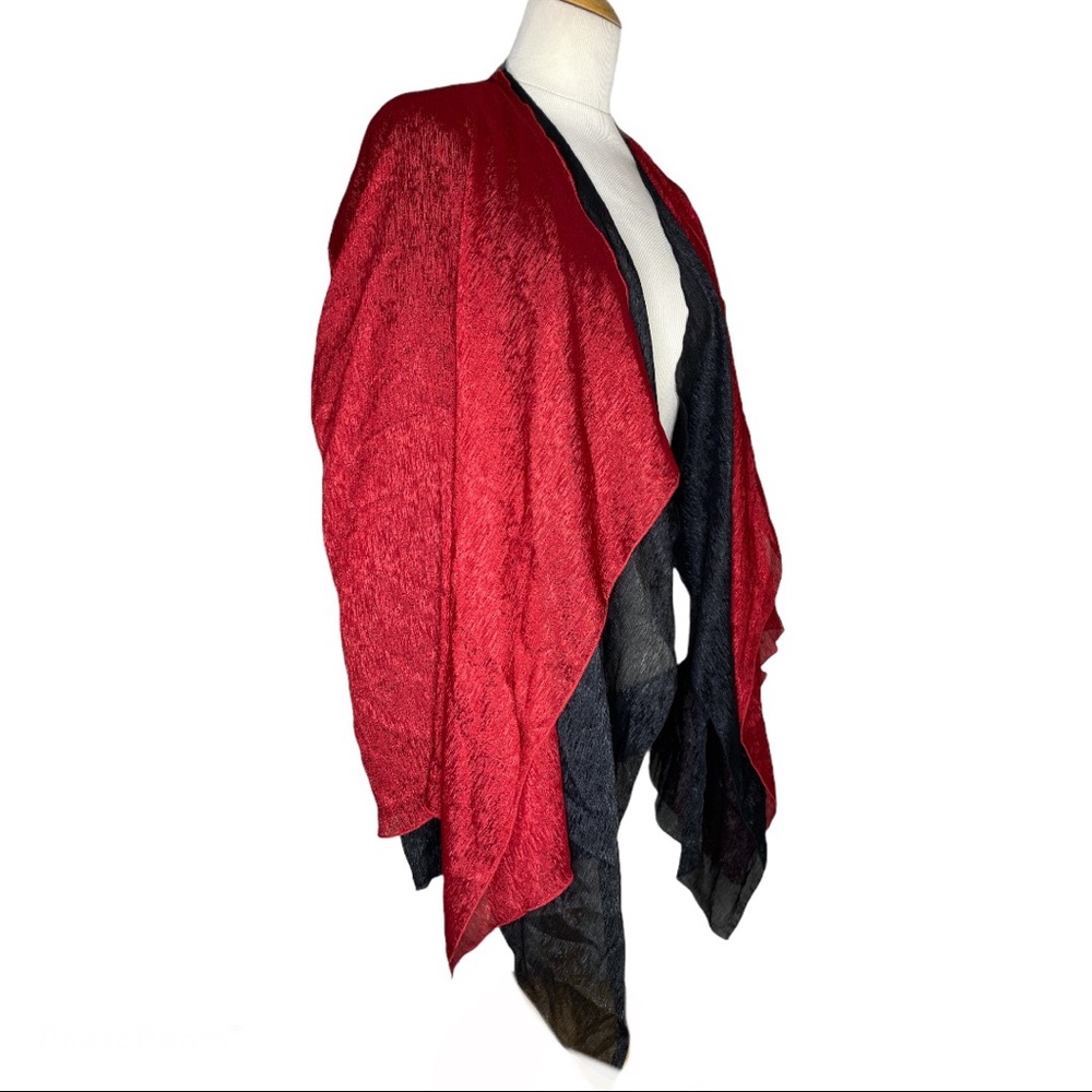 IC Collection Plus Size Open Front Cardigan - Picture 2 of 3